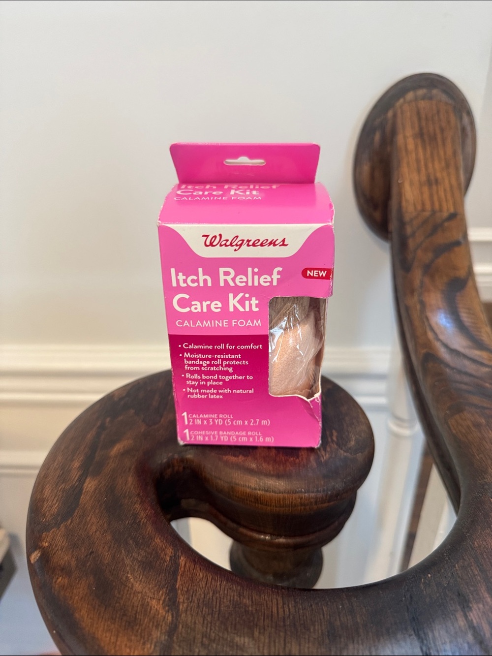 Walgreens itch Relief Care Kit - Pink Calamine Foam